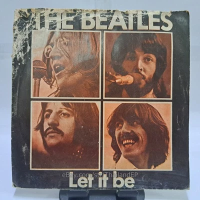 THE BEATLES /LET IT BE /JOHN LENNON & YOKO ONO / THAILAND EP 45 THAI - Image 1 of 4