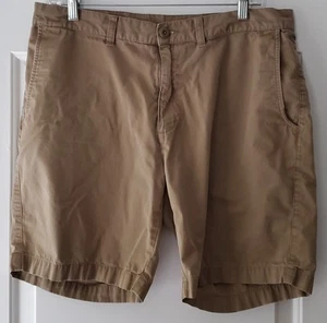 Patagonia Mens All Wear Khaki Organic Cotton Inseam 8" Shorts - Size 34 - GUC - Picture 1 of 14