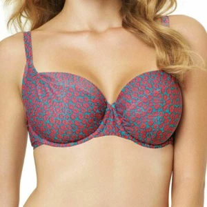 Panache Cleo Swimwear Hattie Balconnet Bikini Top Floral Print CW0042 - Picture 1 of 1