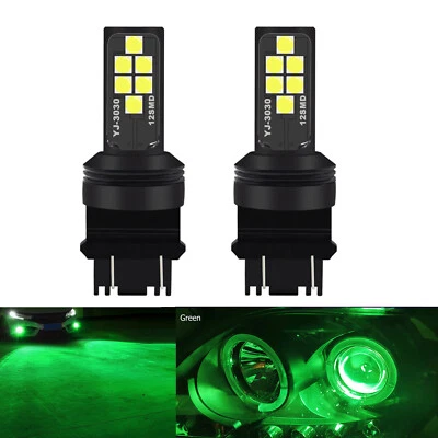 2 bombillas LED de alta potencia para automóvil 3157 15 W 3030 12 SMD intermitente/freno/luces traseras Foto 1 de 4