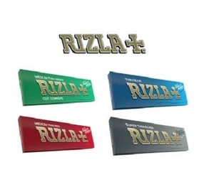 RIZLA PAPER ROLLING UP PAPERS STANDARD REGULAR SIZE BOOKLETS ULTRA THIN GENUINE - Picture 1 of 9