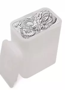 ✅QUEEN FACE! - 2021 1 oz Silber Perth Mint 'DRAGON' Sealed Mint Tube of 20 - Bild 1 von 6
