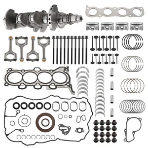 Engine Crankshaft & ConRod & Bearing & Gasket Kit For Hyundai KIA 2.0L G4NA - Picture 1 of 12