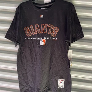 Majestic MLB Authentic Collection San Francisco Giants T-Shirt Large NWT - Picture 1 of 6