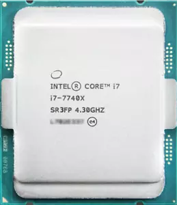 Intel Core i7-7740X 4.3GHz 4-Coer 8MB 112W X299 LGA-2066 CPU Processor - Picture 1 of 1