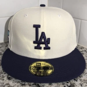 New Era MLB Los Angeles Dodgers 1981 World Series 59FIFTY Fitted Hat Size 7 3/8 - Picture 1 of 5