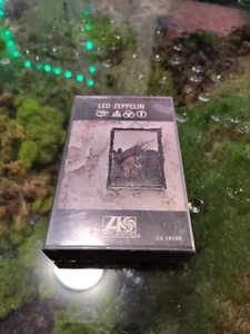 Led Zeppelin IV Symbols Cassette Tape Atlantic Records CS 19129 Vintage - Picture 1 of 2