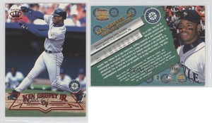 1998 Pacific Crown Collection Red Threatt Ken Griffey Jr #186 HOF