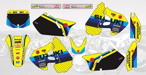 AM 240 MX MOTOCROSS GRAPHICS DECALS STICKERS FOR SUZUKI RM 125 RM 250 1999 2000 - Picture 1 of 1