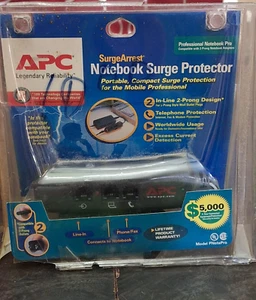 APC SurgeArrest Notebook Surge Protector In-Line 2-Prong Phone/Fax PNotePro - Picture 1 of 8