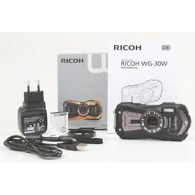 Ricoh WG-30W Carbon Grey + NEU (252601) - Bild 1 von 4