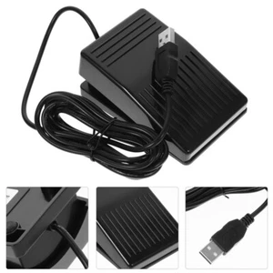 Durable USB Fußschalter Pedal Schalter Mit Kabel Für Computer - Bild 1 von 11