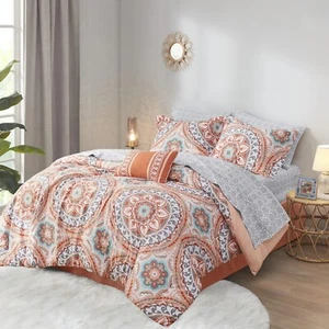 Letto Madison Park Essentials Serenity in una borsa biancheria da letto per tutte le stagioni con cotone Shee - Foto 1 di 13