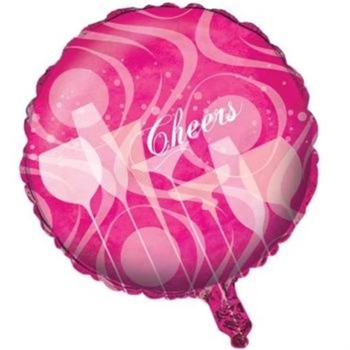 Fabulous Cheers Foil Balloon Pink Bachelorette Hen Party - Image 1 of 1