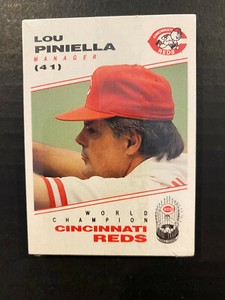 1991 Cincinnati Reds Team Baseball Cards Set MLB GABP Kahn's World Series SGA