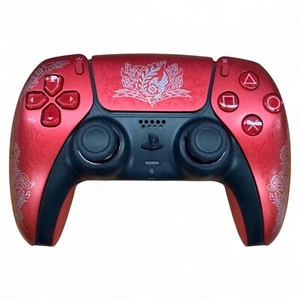SONY PS5 Monster Hunter Wilds DualSense Wireless Controller Excellent #402 - Picture 1 of 2
