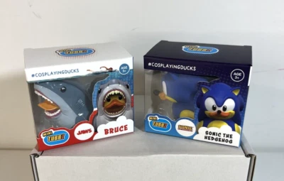 MINI TUBBZ SONIC EL ERIZO Y MANDÍBULAS DE BRUCE COSPLAYING PATOS UNIVERSAL NUEVO Foto 1 de 4