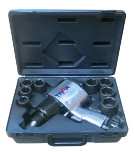 Trax ARX-27AK 3/4" Drive Heavy-Duty 800Ft/lbs Air Impact Wrench Kit – 7Pc Socket - Picture 1 of 5