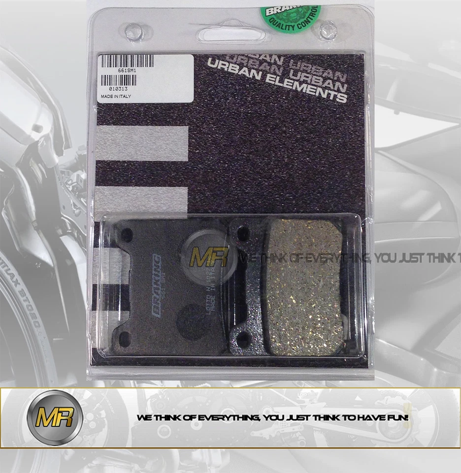 PARA YAMAHA FJ 1100 DE 1984 A 1985 PASTILLAS DE FRENO DELANTERAS PASTILLAS DE FRENO FRENADO Foto 1 de 1