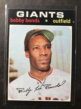 Bobby Bonds 1971 Topps Vintage Baseball Card #295 NICE!! San Francisco Giants