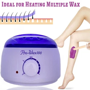 Electric Hair Wax Melter Warmer Machine Pot Removal + Beans Paraffin Heater UK - Picture 1 of 15