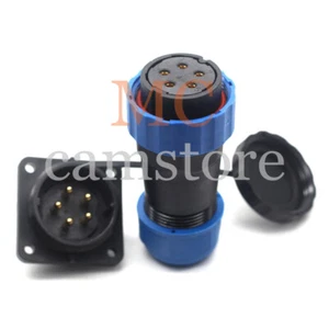 SD28 Waterproof 5pin Connector,LED Power Cable Connector,Panel Mount IP67 25A - Picture 1 of 7