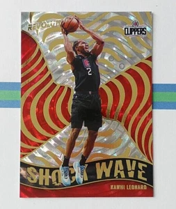 Cortapelos Panini Revolution Kawhi Leonard 2021-22 onda de choque fractal #14 - Imagen 1 de 2