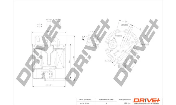 Dr! Ve + Filtro de Combustible Tubería para Dacia Logan MCV 1.5 DCI Sandero - Imagen 1 de 1