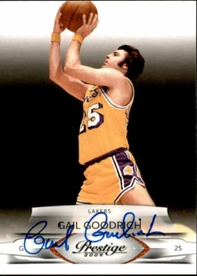 Gail Goodrich Signed Autographed 09/10 Prestige card Los Angeles Lakers - Изображение 1 из 2