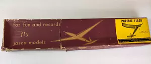 Rare 40's Jasco R/C Balsa Wood Model Plane Kit "Phoenix Flash" - New in Box - Picture 1 of 8
