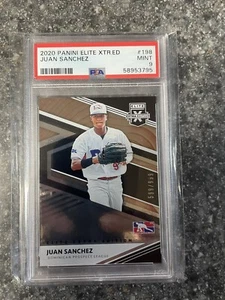 2020 Panini Elite Extra Edition Juan Sanchez #198 Dominican Prospect League#/999 - Picture 1 of 2