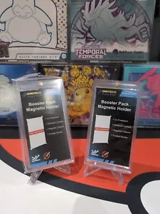 One Touch UV Magnetic Booster Pack Holder Case - Pack Of 2 - Picture 1 of 6