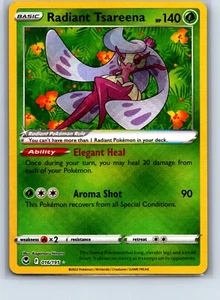 Radiant Tsareena 016/195 Swsh12: Sword & Shield - Silver Tempest Holo - Picture 1 of 2
