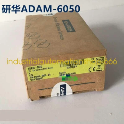 1PCS NEW Advantech ADAM-6050-CE 18-Ch DI/O Module Via DHL or FedEX - Image 1 of 3