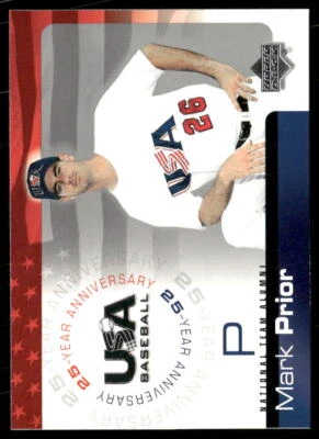 2004 Upper Deck USA 25th Anniversary #USA-146 Mark Prior - Image 1 of 2