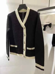 For Chanel 2024 new collection wool cardigan brand new without tags size38 - Picture 1 of 10