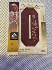 2011-12 SP Authentic by the letter Tubby Smith 16/25 Patch/auto MINNESOTA