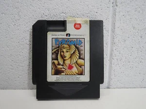 Pyramid Authentic Nintendo NES Game American Video Working - Picture 1 of 3