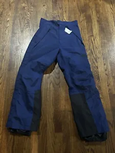 North Face Pants Womens Medium Blue Softshell Snow Ski Flare Bootcut - Picture 1 of 5