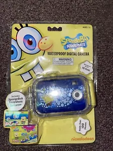 Sponge Bob Waterproof Digital Camera - Yellow / Blue - Picture 1 of 2