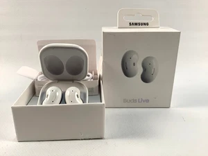 Samsung Galaxy Buds Live SM-R180NZWAXAR Mystic White – ANC Wireless Earbuds - Photo 1 sur 5
