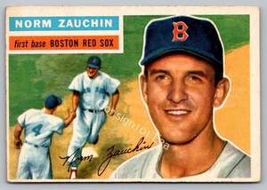 1956 Topps #89a Norm Zauchin - Picture 1 of 2