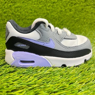 Nike Air Max 90 LTR Niño Pequeño Talla 7C Gris Negro Zapatos Atléticos para Correr Tenis Foto 1 de 4