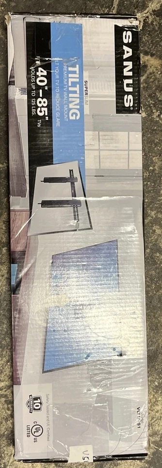 Sanus VLT16-B1 Premium Series Tilt Mount for 51"- 80" Flat-Panel TV up 125lb - Image 1 of 1