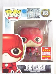 Pop Vinyl Flash 208 - SDCC 2018 Funko Dc Justice League with Protector - Picture 1 of 5