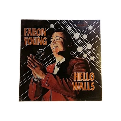 Faron Young "Hello Walls" Padovani Records1 1982 Vinyl LP NEW r160 RARE OOP Foto 1 de 2