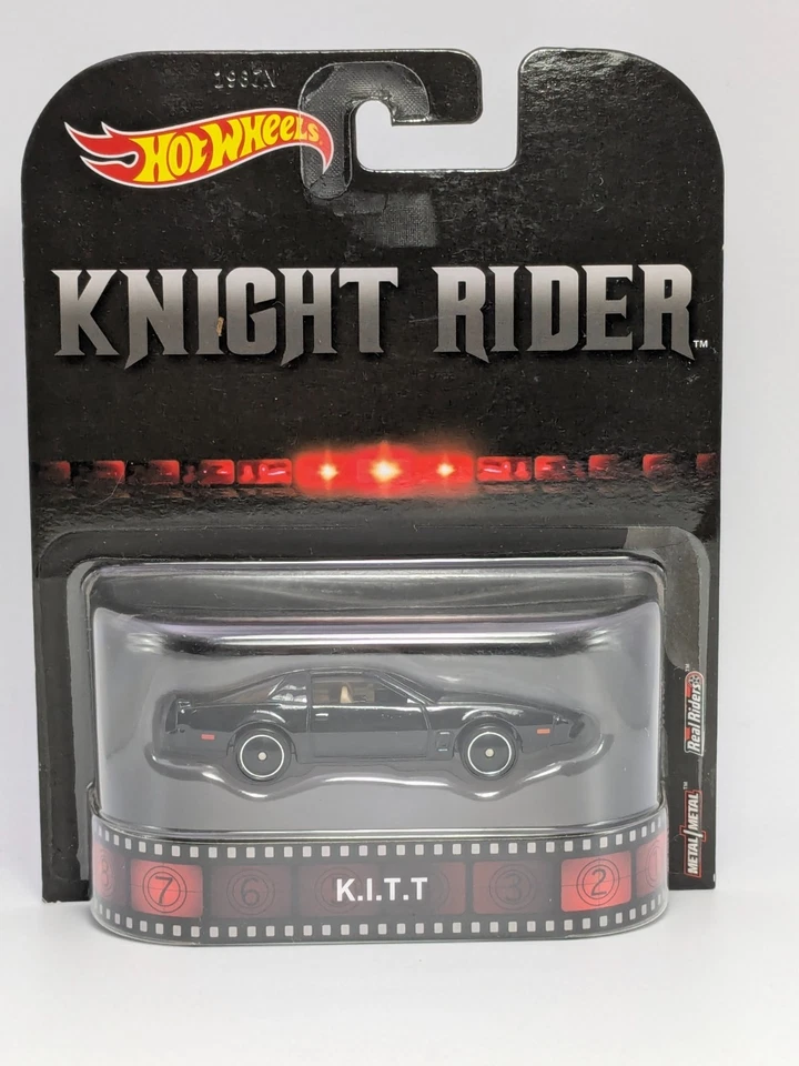 Hot Wheels Knight Rider Kitt 1980s Pontiac Firebird 2016 Retro Entertainment MOC