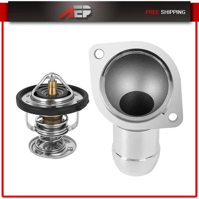 Carcasa termostato para Chevy Silverado 1500 GMC Sierra 1500 4,8 L 5,3 L 1999-2006 Foto 1 de 4