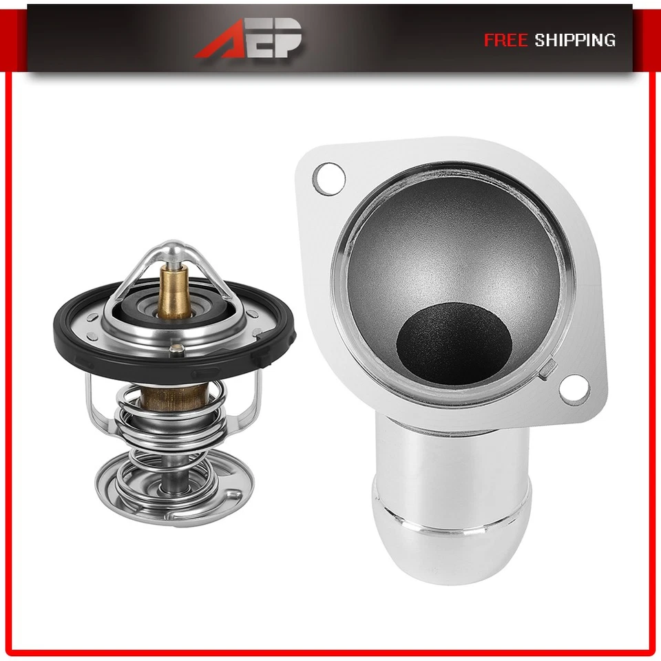 For Chevy Silverado 1500 GMC Sierra 1500 4.8L 5.3L 1999-2006 Thermostat Housing - Изображение 1 из 4