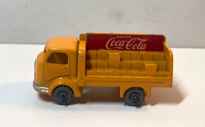 LESNEY Matchbox 37-A Karrier Bantam Coca Cola UNEVEN CASES Grey Wheels 1957 - Image 1 of 4